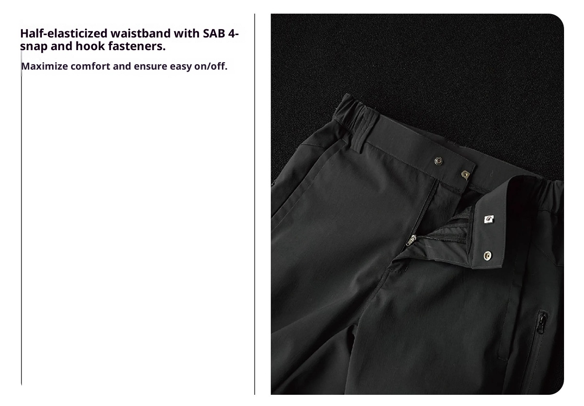 001 Botas de esquí Macai de primavera y otoño, resistentes, de tres capas, para exteriores, de pierna recta, ligeramente anchas, estilo deportivo informal._voghion.com