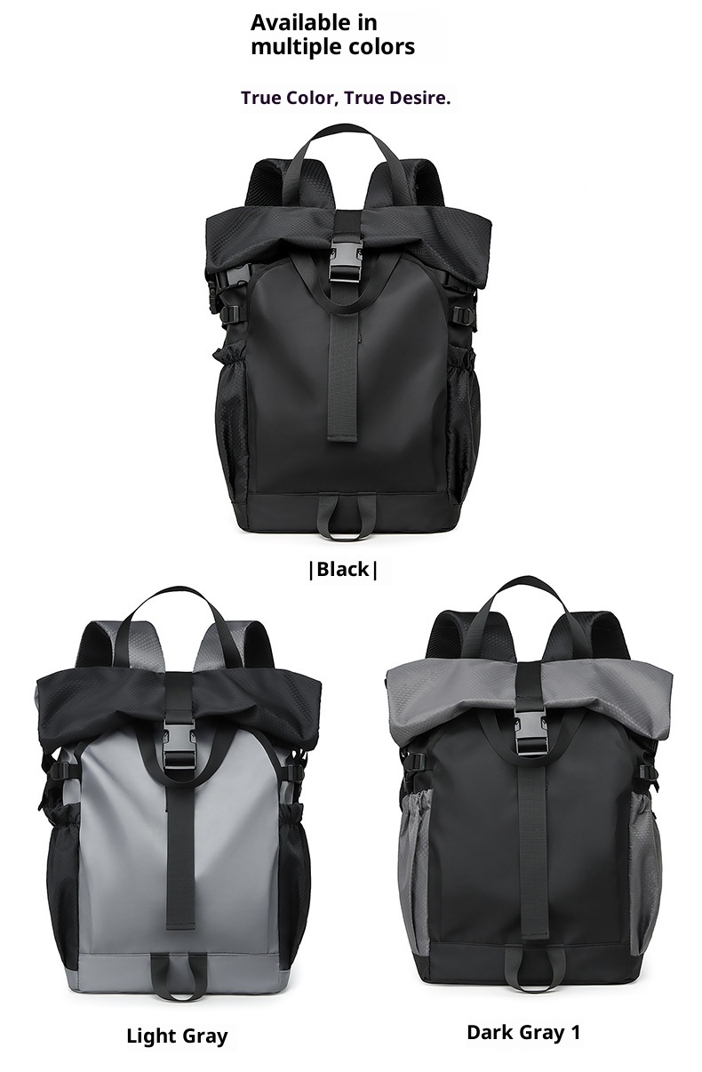 ActiveGo Men's Functional Travel Sports Outdoor Hiking Cycling Large Capacity Backpack For College Students Laptop School Bag_voghion.com
