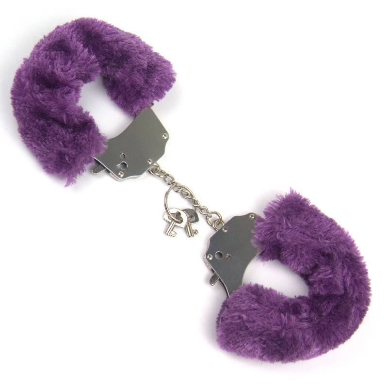 Menottes en peluche LuvBox Fangqu, jouets alternatifs pour le sexe, le flirt, l'amour et le bondage._voghion.com