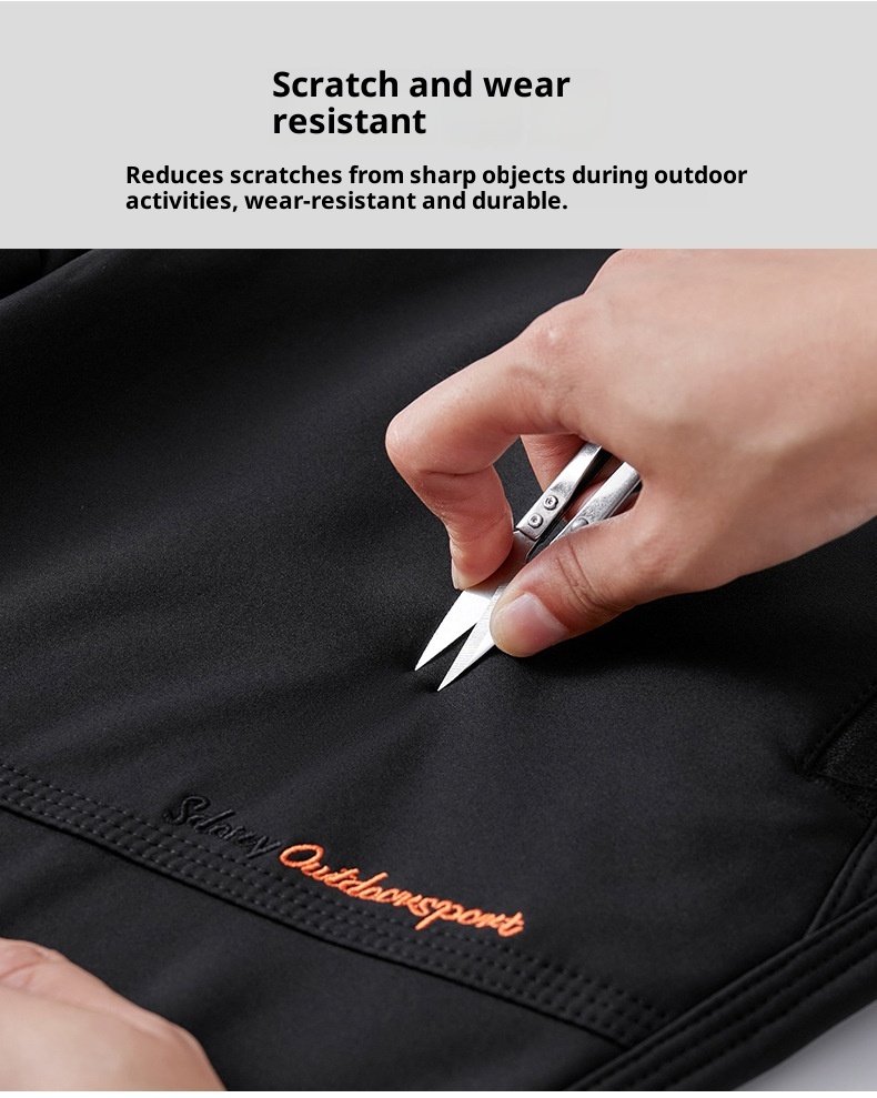 001 Men's Softshell Autumn Winter Lined Outdoor Windpr Waterpr Fleece Skiing Plus Size Warm Hiking Pants Women_voghion.com