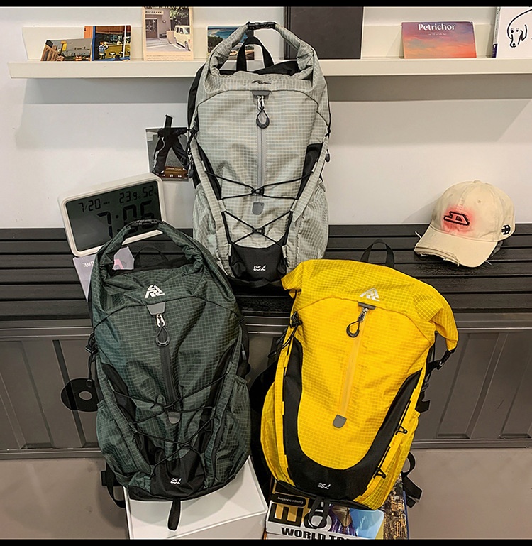 ActiveGo Mountain Style Outdoor Hiking Backpack For Women, Lightweight Large Capacity 25L Trekking Travel Backpack, Men's Student_voghion.com