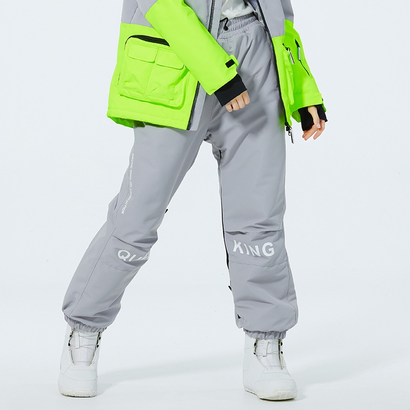 001 Męskie damskie spodnie snowboardowe i zimowe outdoorowe wiatroodporne wodoodporne ciepłe spodnie narciarskie nowy model_voghion.com