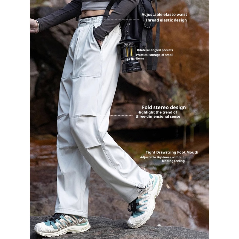 001 Camel HJCAMEL Calça Cargo Softshell Roxa Feminina, Nova Coleção Primavera 2025 para Caminhadas, Esportes ao Ar Livre e Atividades ao Ar Livre, Secagem Rápida_voghion.com