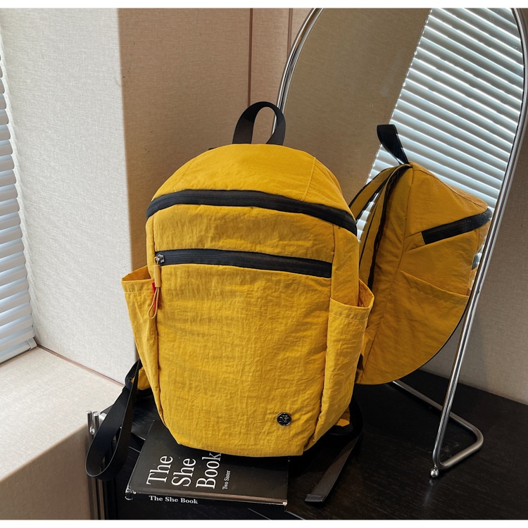 ActiveGo Outdoor Women, Foldable Lightweight Sports Backpack For Men, Simple Casual Travel Large Capacity Hiking Bag_voghion.com