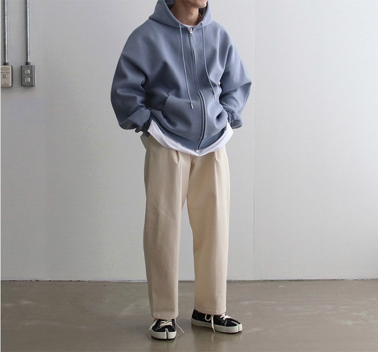 boy European And American Cross-Border 2023 Autumn Winter New Hooded Solid Color Cardigan Versatile Japanese Style Simple_voghion.com