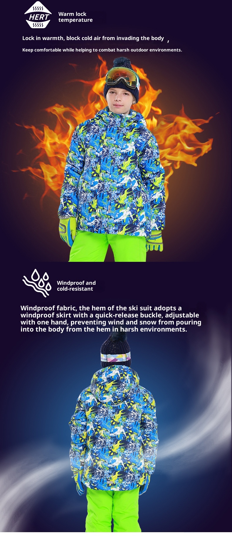 001 Nuovo set di giacca e pantaloni ispessiti per bambini PHIBEE Baby Elephant per e-commerce transfrontaliero_voghion.com