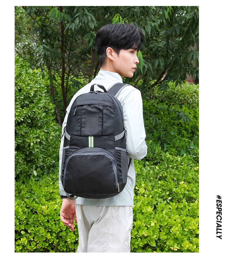 ActiveGo Outdoor Men's And Women's Ultra-light Sports Skin Foldable Backpack Mountaineering Waterproof Travel Large Capacity_voghion.com