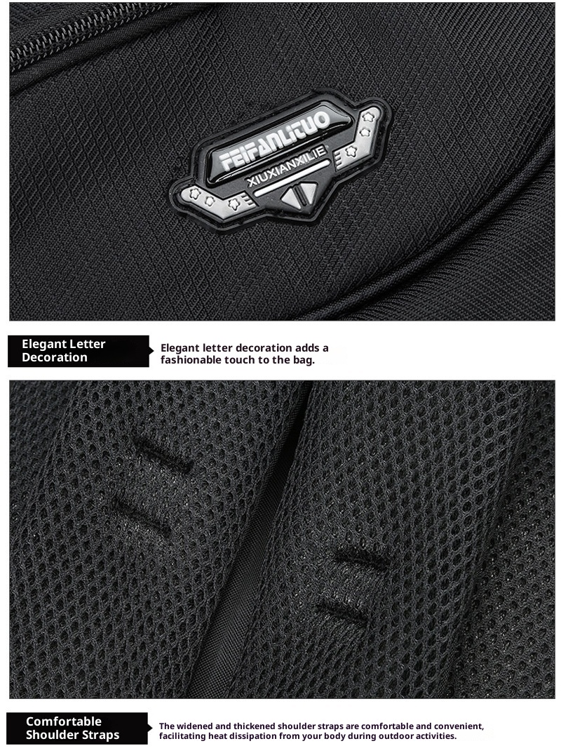 ActiveGo Cross-border Capacity Men's Outdoor Cycling Business Travel Backpack Large Luggage Mountaineering Bag_voghion.com