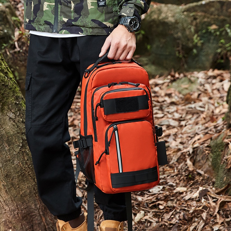 Sac à dos ActiveGo pour sports outdoor transfrontaliers, pour hommes et femmes, grand sac à dos tactique, léger et facile à transporter._voghion.com