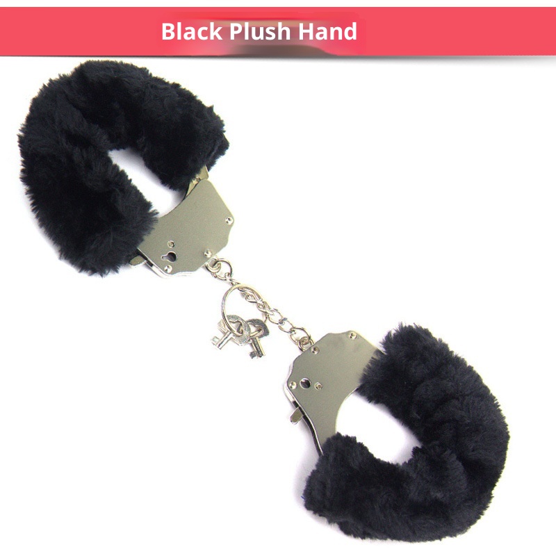 Menottes en peluche LuvBox Fangqu, jouets alternatifs pour le sexe, le flirt, l'amour et le bondage._voghion.com