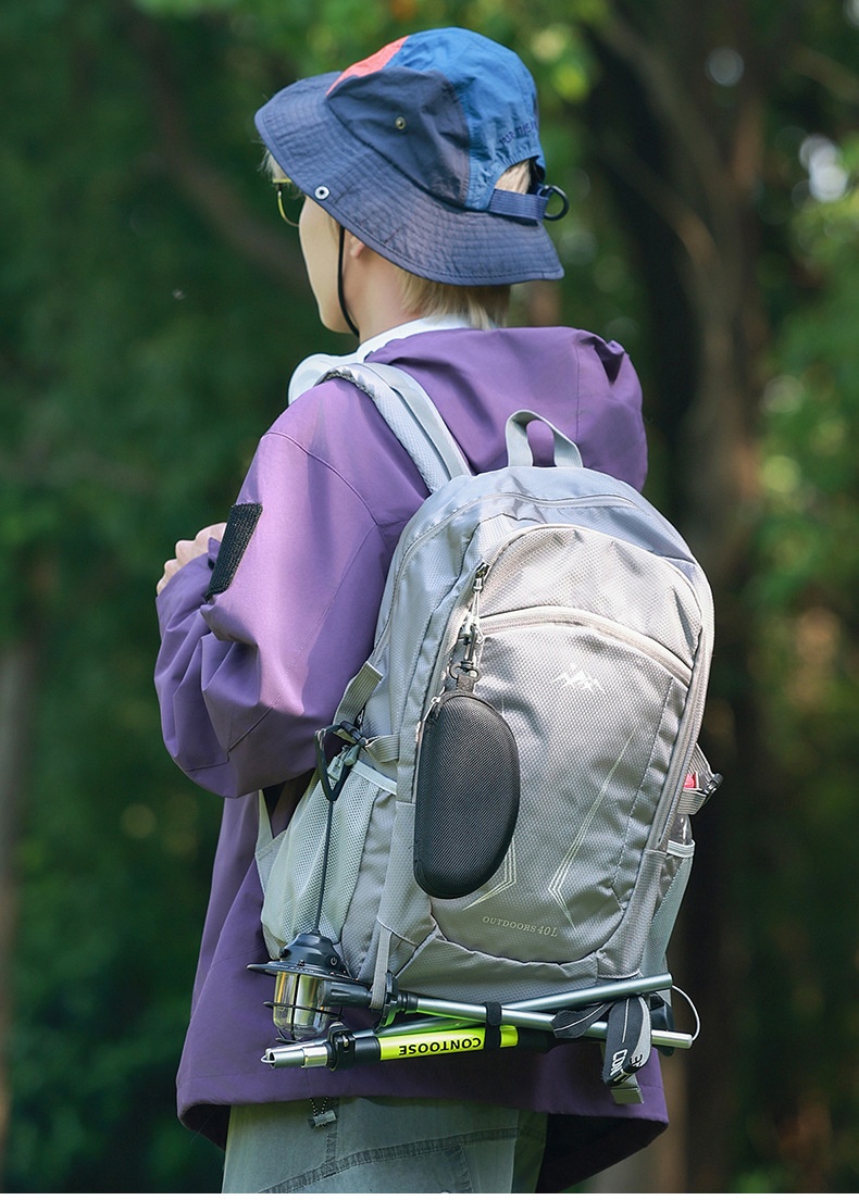 ActiveGo 40L Outdoor Lightweight Men's Hiking Large Capacity Can Hang Trekking Poles Cycling Bag Trail Running Backpack_voghion.com