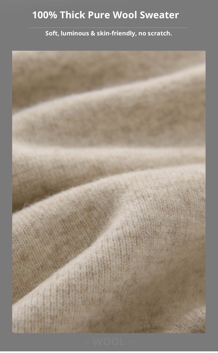 Cardigan da uomo in pura lana lavorato a maglia, autunno inverno, con scollo a V, ampio, spesso, casual, a maniche lunghe, monopetto_voghion.com