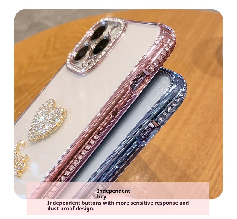 TechGlobe Compatible With 16 Pro Max New Phone Heart 15 Lens 12 Full Coverage IPhone 14 Protective Case 13 PM_voghion.com