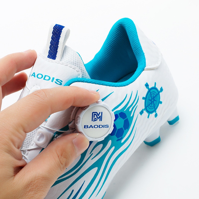 ShoeGlobe Children's Professional Training Cleats For Primary And Secondary School Students Boys' Competition Special Long Spike_voghion.com