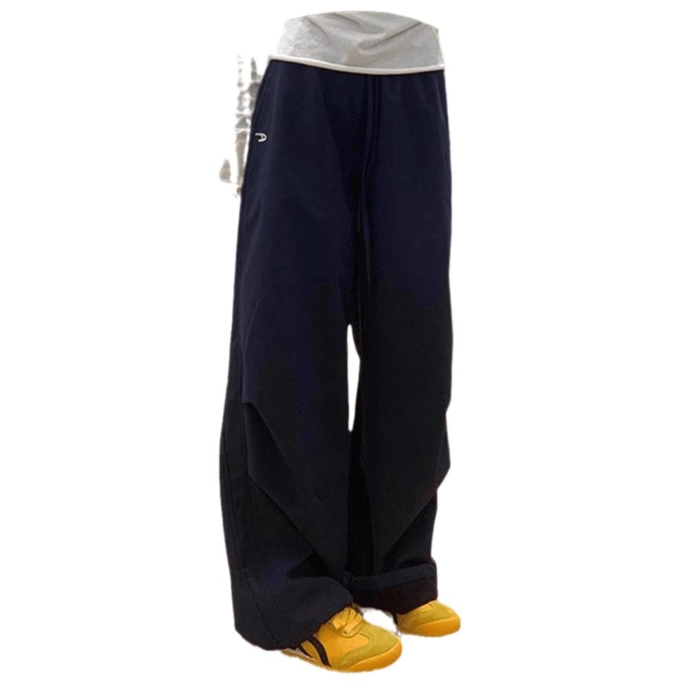 001 Marineblaue, wasserdichte, fleecegefütterte Softshell-Herrenhose für Herbst und Winter, geeignet für Outdoor-Aktivitäten wie Wandern und Skifahren im amerikanischen Fallschirmjäger-Stil_voghion.com