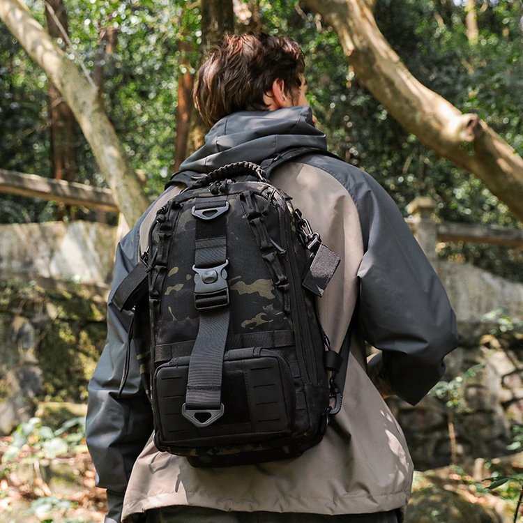 ActiveGo Lure Backpack Large Capacity Tactical Men's Outdoor Travel Mountaineering Cycling Sports Single And Double Shoulder_voghion.com