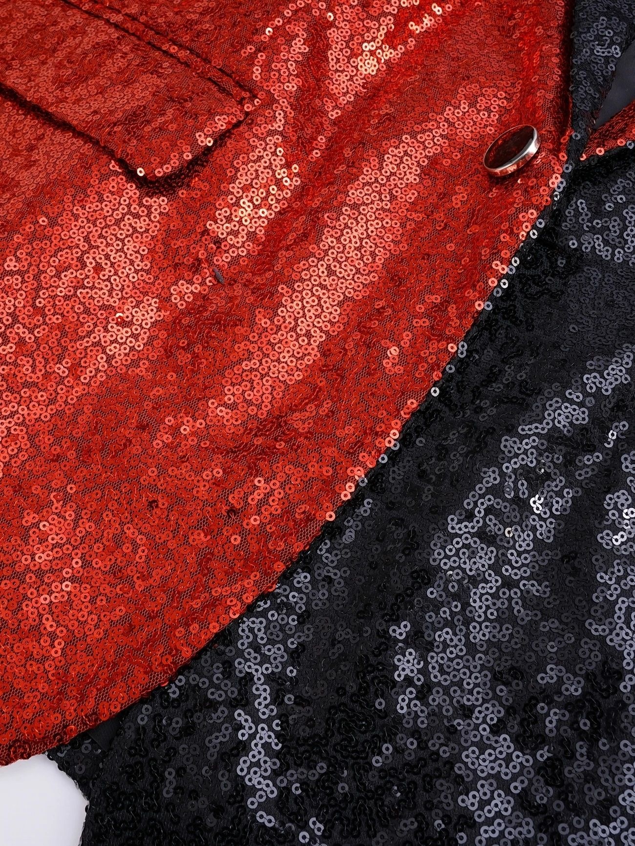 ragazzo ragazzo europeo e americano vestito da spettacolo reversibile con paillettes dorate coreano abito da discoteca uomo presentatore presentatore giacca da studio_voghion.com