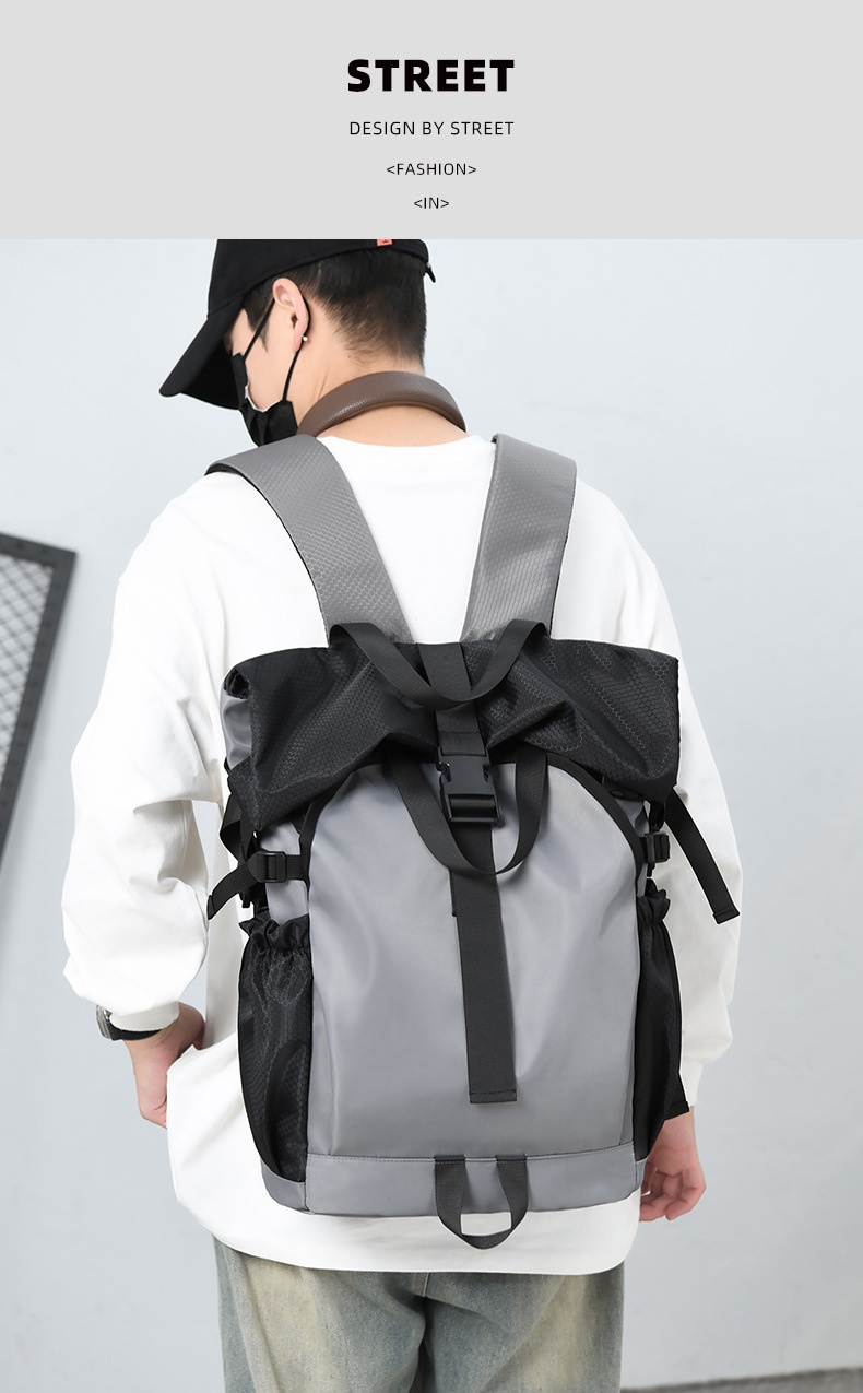 ActiveGo Men's Functional Travel Sports Outdoor Hiking Cycling Large Capacity Backpack For College Students Laptop School Bag_voghion.com