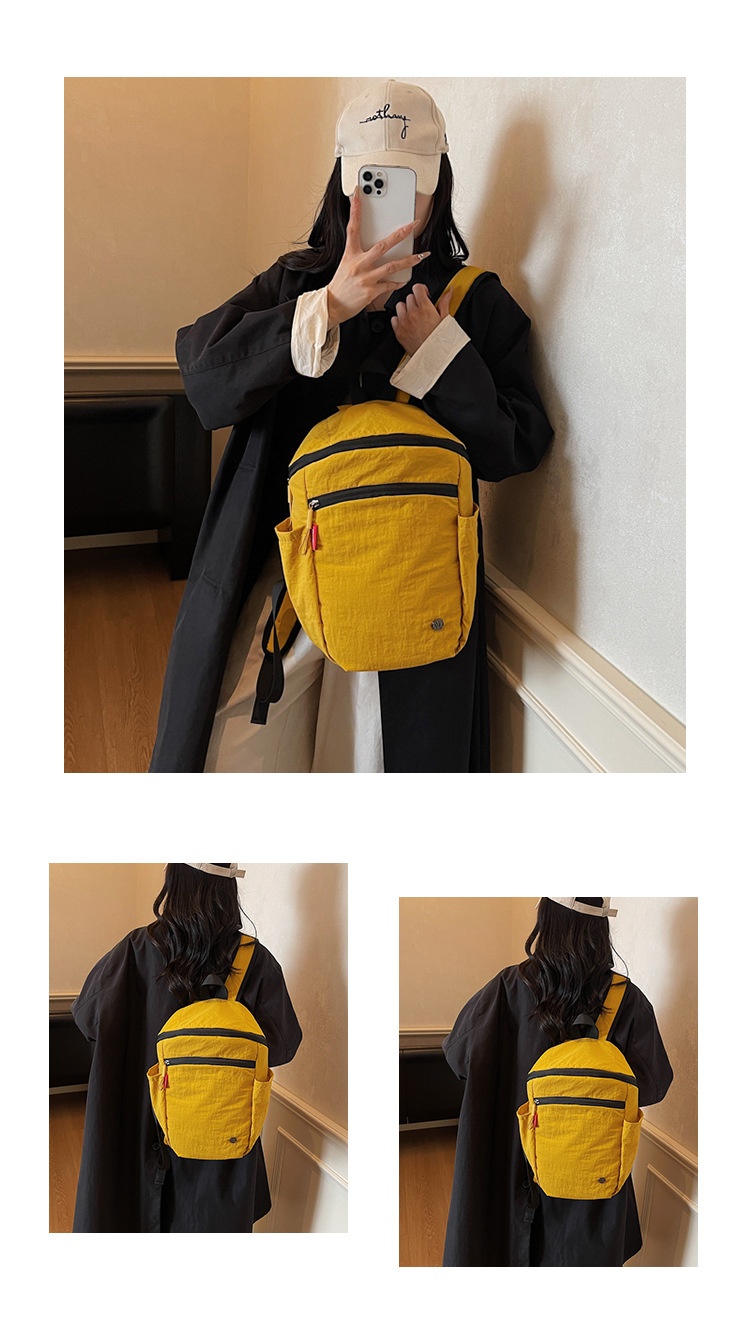 ActiveGo Outdoor Women, Foldable Lightweight Sports Backpack For Men, Simple Casual Travel Large Capacity Hiking Bag_voghion.com