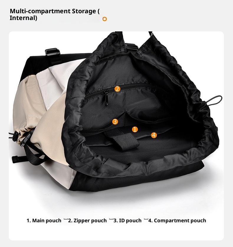 ActiveGo Large Capacity Hiking Backpack School Female College Students Travel Mountaineering Double Shoulder Lightweight Laptop_voghion.com