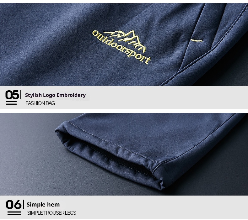 001 Zimowe spodnie sportowe typu softshell do uprawiania sportów na świeżym powietrzu dla mężczyzn i kobiet, wiatroszczelne, ciepłe spodnie turystyczne, styl dla par, podszyte polarem i pogrubione_voghion.com