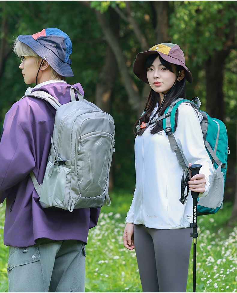 ActiveGo 40L Outdoor Lightweight Men's Hiking Large Capacity Can Hang Trekking Poles Cycling Bag Trail Running Backpack_voghion.com