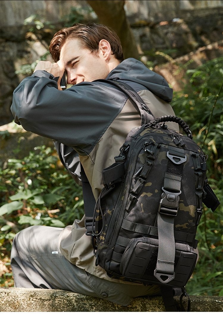 ActiveGo Lure Backpack Large Capacity Tactical Men's Outdoor Travel Mountaineering Cycling Sports Single And Double Shoulder_voghion.com