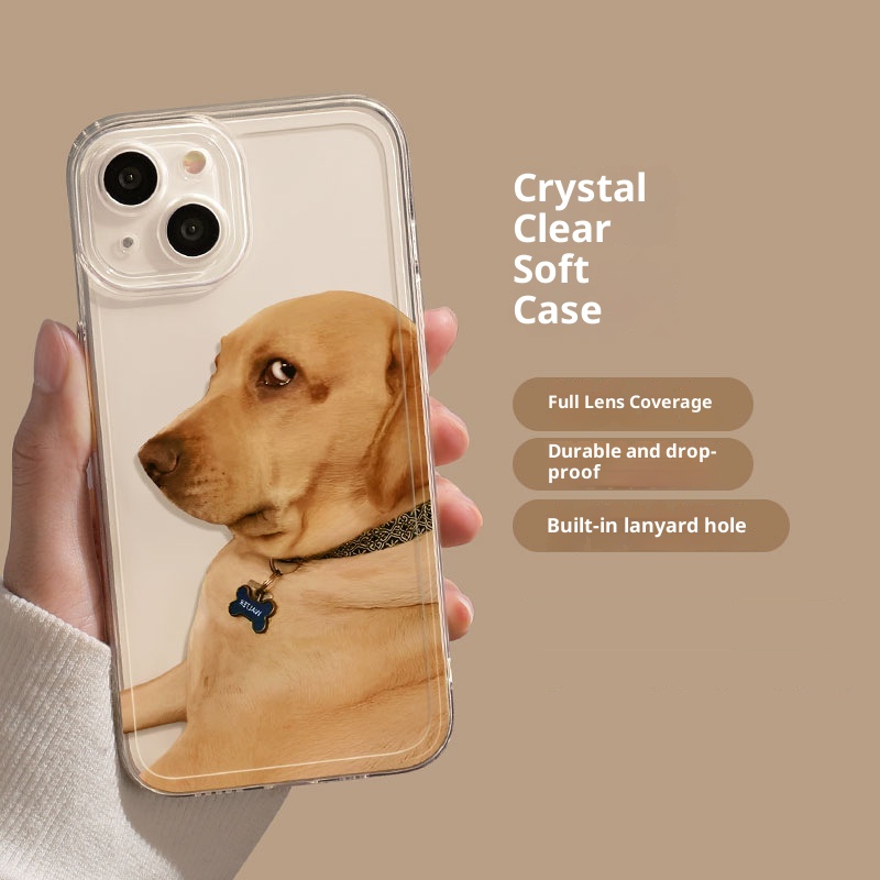 TechGlobe Fun And Quirky Dog For IPhone 14 13 Pro Max Couple Phone Case 12 Simple 11 Transparent XR_voghion.com