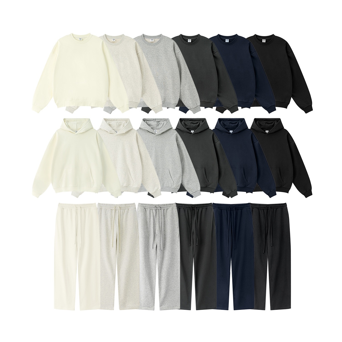 ragazzo BE Abbigliamento Uomo | Felpa in spugna tinta unita versatile personalizzata alla moda in stile americano autunno inverno 2025 e_voghion.com