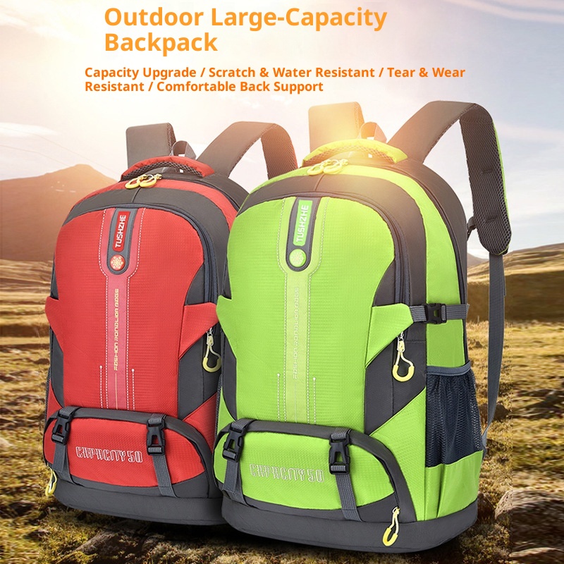 Zaino ActiveGo Cross-border per uomo e donna, borsa da viaggio per escursionismo, arrampicata, ciclismo, alla moda, grande capacità, doppio_voghion.com