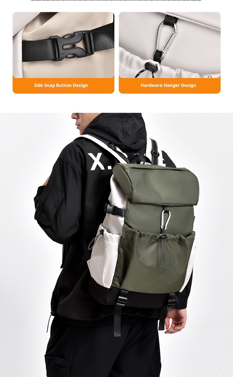 ActiveGo Large Capacity Hiking Backpack School Female College Students Travel Mountaineering Double Shoulder Lightweight Laptop_voghion.com