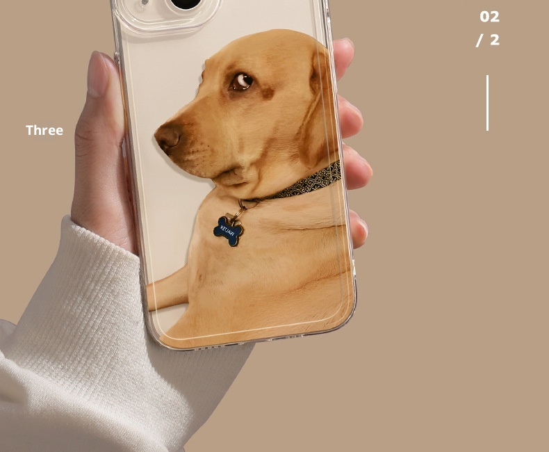 TechGlobe Fun And Quirky Dog For IPhone 14 13 Pro Max Couple Phone Case 12 Simple 11 Transparent XR_voghion.com