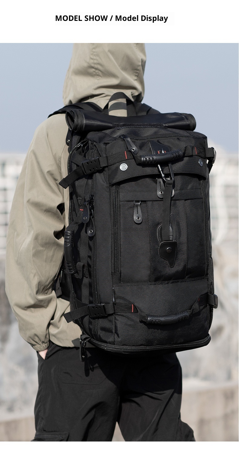 Zaino da viaggio ActiveGo, multifunzionale, per fitness, escursioni, ciclismo, outdoor, extra large, capacità extra_voghion.com