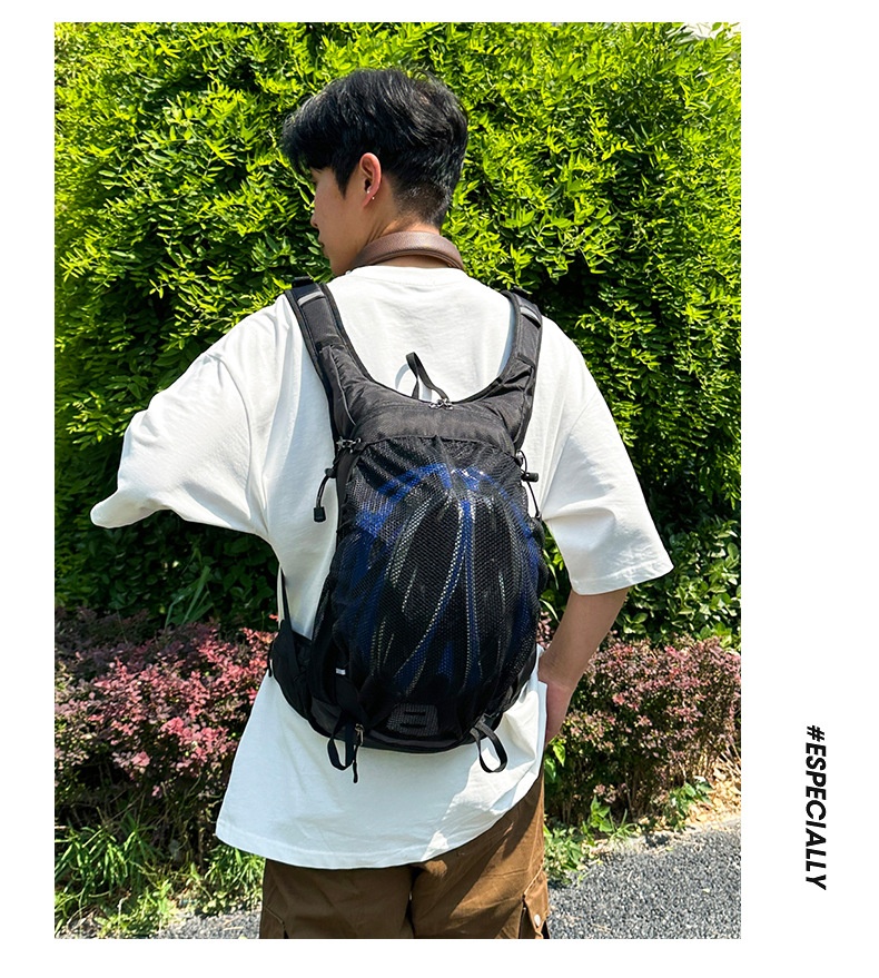 ActiveGo Outdoor Sports Hiking Casual Travel Large Capacity Men's Bag Simple Cycling Backpack Lightweight_voghion.com