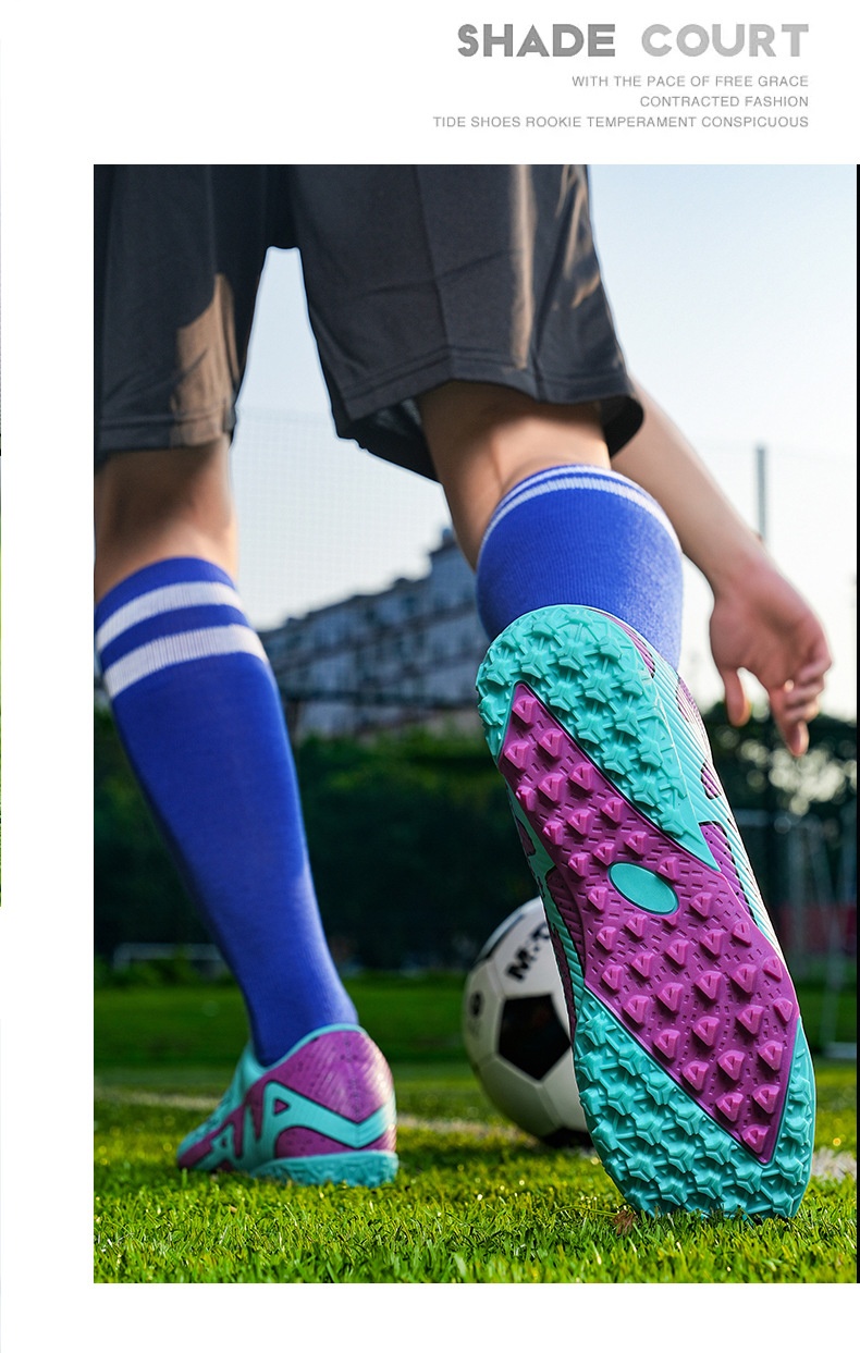 ShoeGlobe New Jinjiang For Men, Women, Teenagers, Children, Students, Long Broken Studs, Professional Training Soccer Shoes_voghion.com