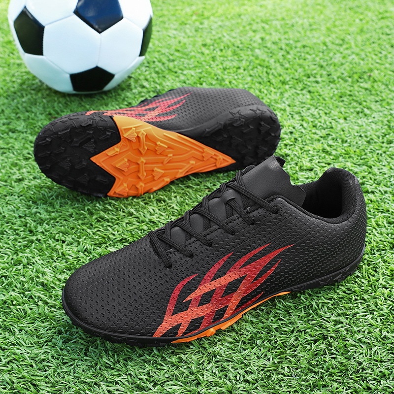 ShoeGlobe Foreign Trade Fußballschuhe für Kinder und Jugendliche, Unisex-Sportschuhe mit kurzen Spikes für Schüler,_voghion.com