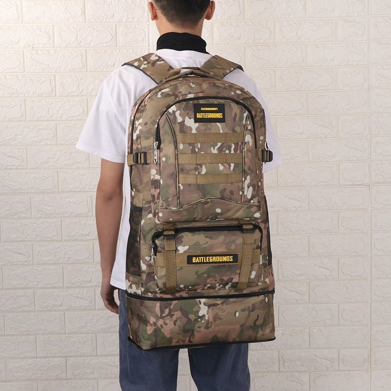 ActiveGo Outdoor 120L Camouflage Hiking per uomo, capacità extra large, viaggio, sport, Bapa, bagaglio per pendolarismo e ritorno_voghion.com