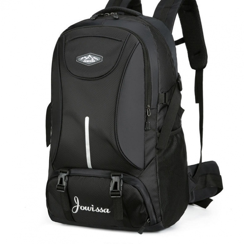 ActiveGo Outdoor Travel Backpack Men's Large Capacity Waterproof Hiking Business Trip Work Luggage Denim Gym Bag_voghion.com