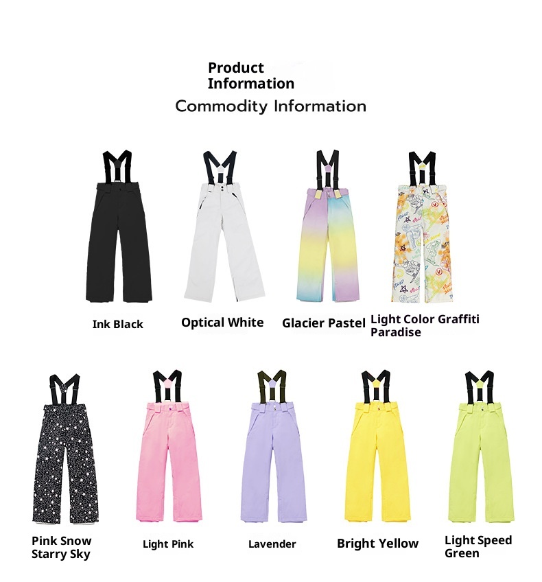 001 VECTOR Nieuwe kinderwinter jongens en meisjes verdikte koudebestendige warme skibroek eendelig dropshipping_voghion.com