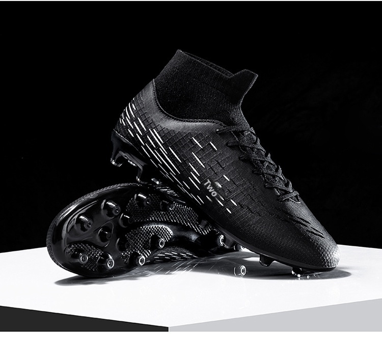 ShoeGlobe Autumn Binbin Bird Factory Direct Sales Long Spikes High Top Breathable Sports Training Shoes For Men And Women Football_voghion.com