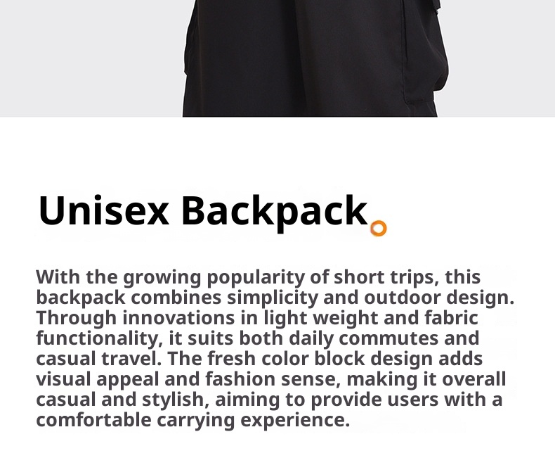 ActiveGo Large Capacity Hiking Backpack School Female College Students Travel Mountaineering Double Shoulder Lightweight Laptop_voghion.com