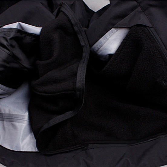 001 Authentic Outdoor Sports Windproof Waterproof Bib Two-Piece Set Detachable Three-Layer Laminated Ski Pants For Men_voghion.com