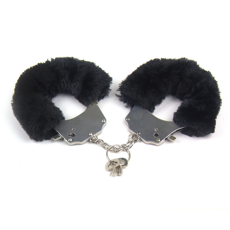 Menottes en peluche LuvBox Fangqu, jouets alternatifs pour le sexe, le flirt, l'amour et le bondage._voghion.com