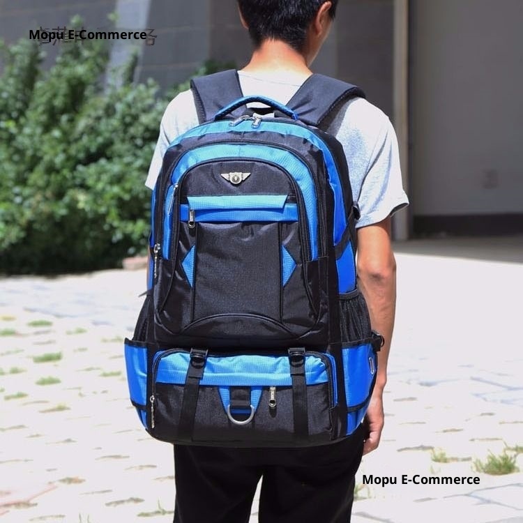 Sac à dos ActiveGo 60L/80L pour le sport, grande capacité, idéal pour les voyages, les études et les courts séjours. Convient également aux femmes._voghion.com