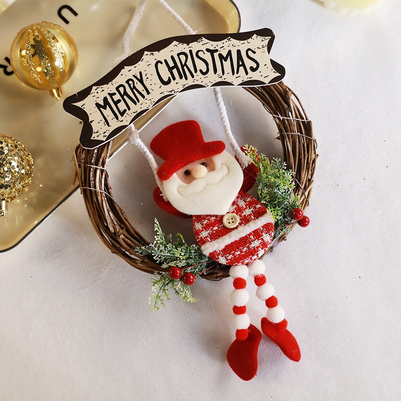 Lillian New Socks Star Top Cluster Albero di Natale Ornamento da appendere Decorazione atmosfera festiva Striscia luminosa Disponibile_voghion.com