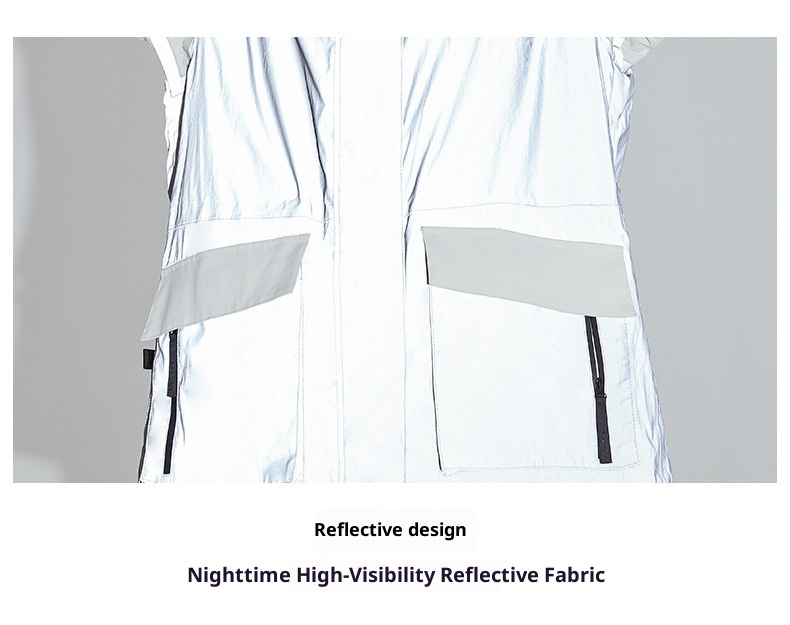 001 VECTOR Snowboarding Suit Set For Men Women, Reflective Trendy Warm Windproof Waterproof Breathable Ski Jacket And Pants_voghion.com