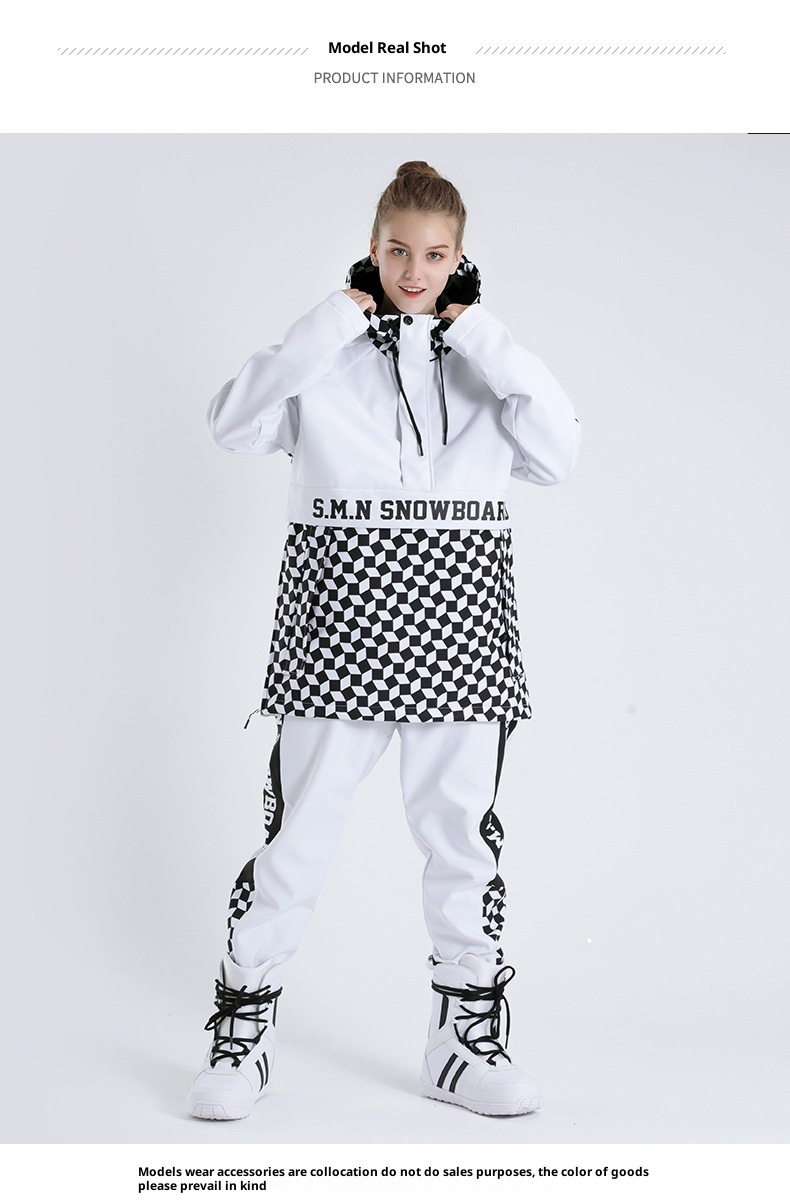 001 Pantaloni da snowboard aderenti da donna e caldi pantaloni da sci antivento impermeabili e resistenti all'usura da uomo_voghion.com