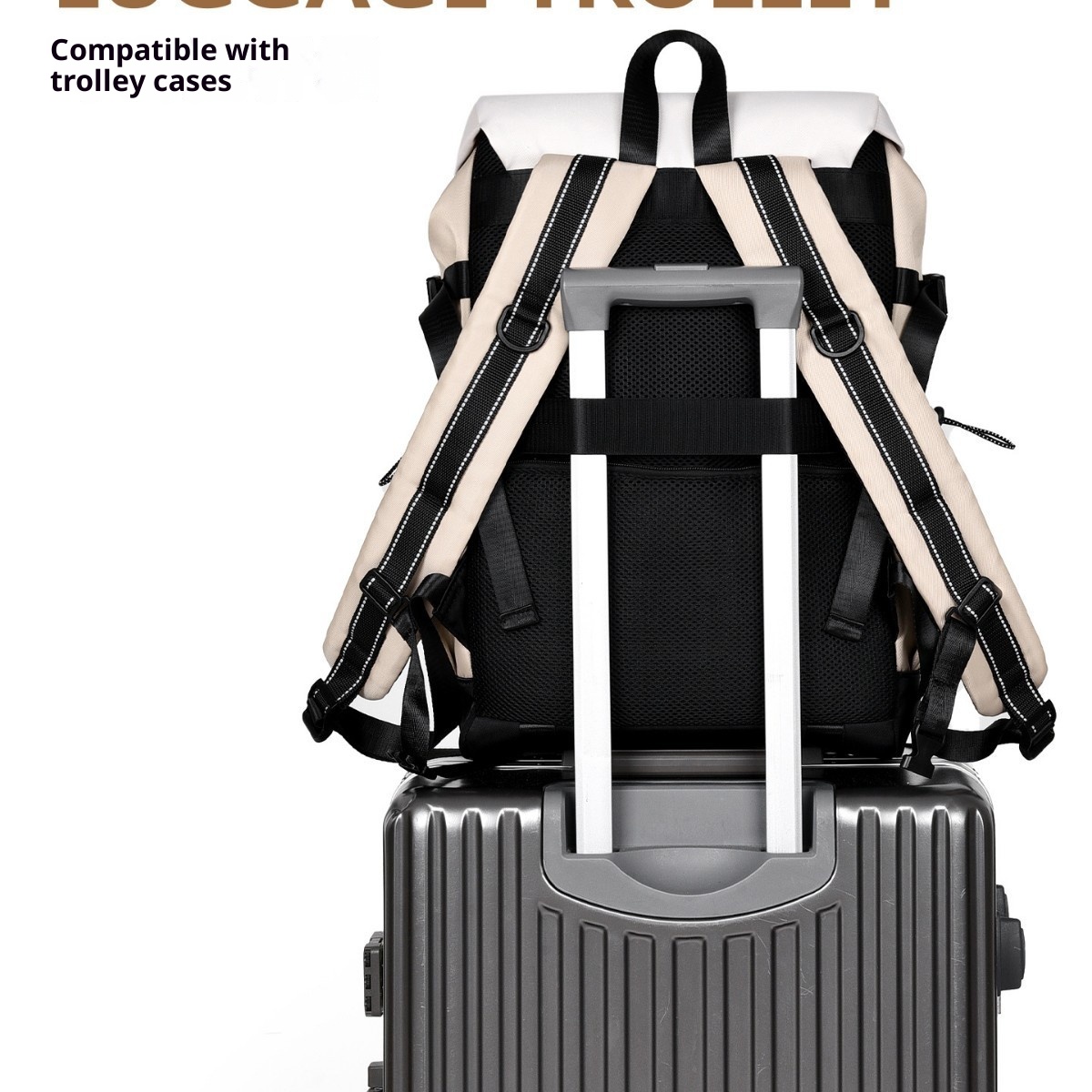 ActiveGo Large Capacity Hiking Backpack School Female College Students Travel Mountaineering Double Shoulder Lightweight Laptop_voghion.com