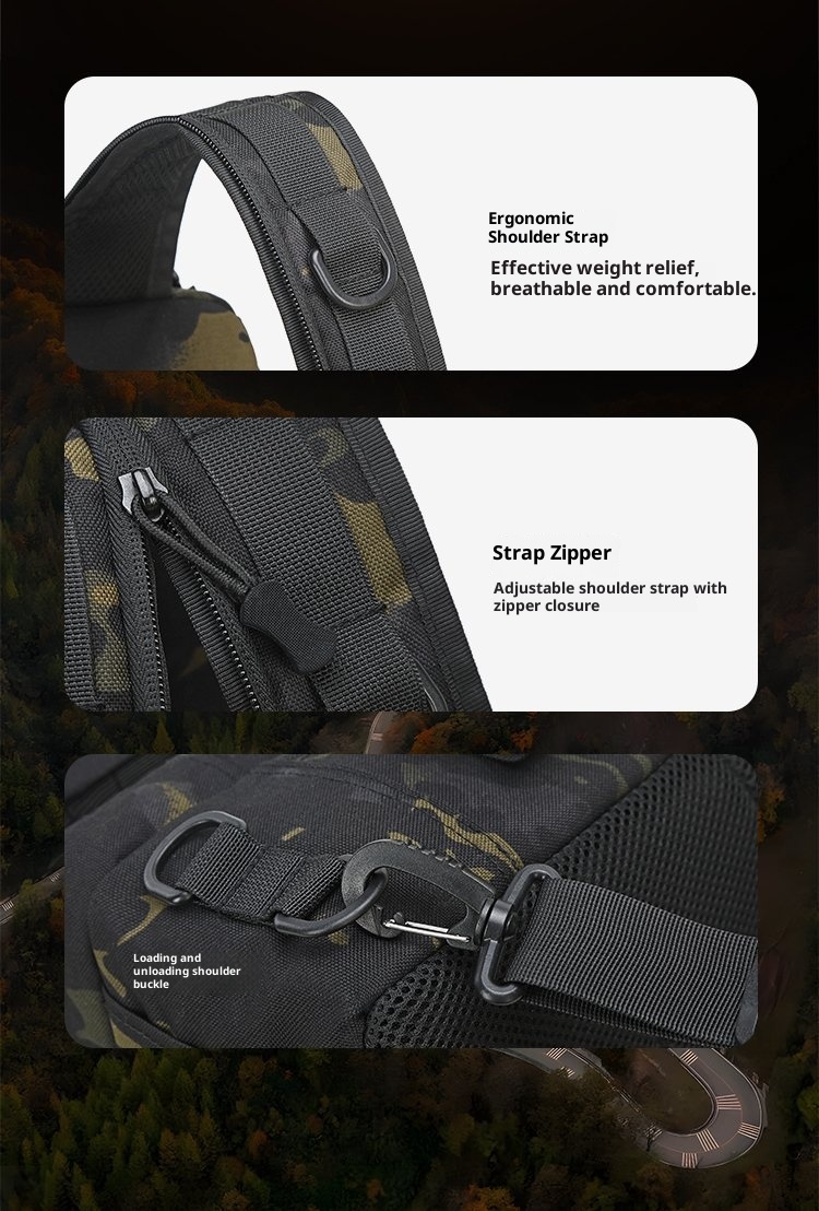 ActiveGo Lure Backpack Large Capacity Tactical Men's Outdoor Travel Mountaineering Cycling Sports Single And Double Shoulder_voghion.com