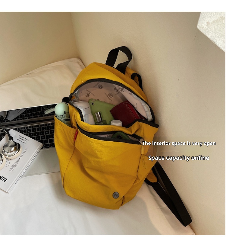 ActiveGo Outdoor Women, Foldable Lightweight Sports Backpack For Men, Simple Casual Travel Large Capacity Hiking Bag_voghion.com